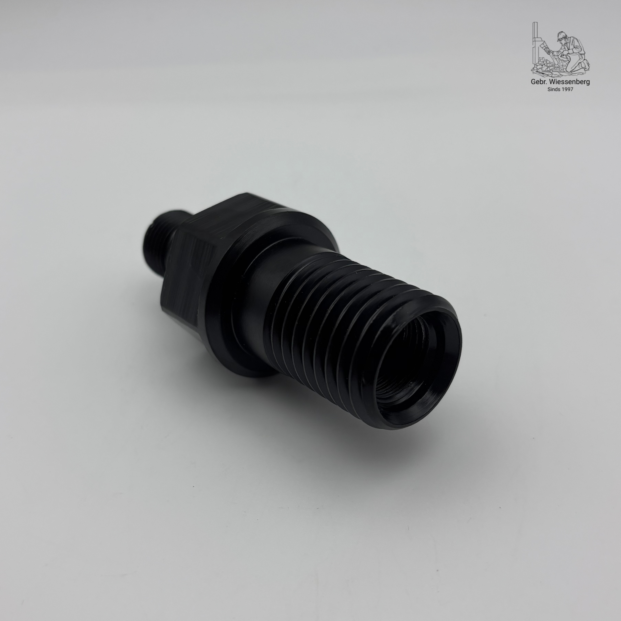 adapter 1-1/2 naar 1-1/4. adapter diamant boor machine. verlengstuk boormachine